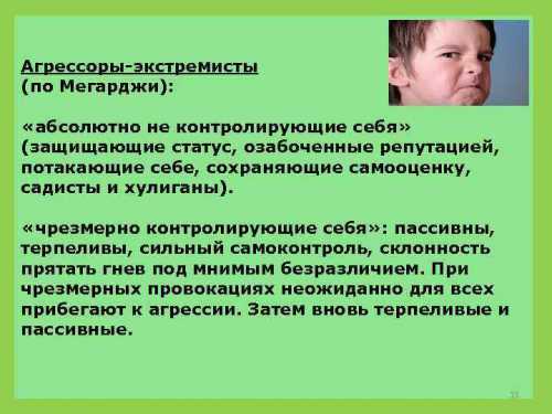 А у тех, кто страдает неврозами, они существуют еще в своеобразном зачатке, наброске, которые принято корректно называть факторами влияния на приступы агрессии у мужчин