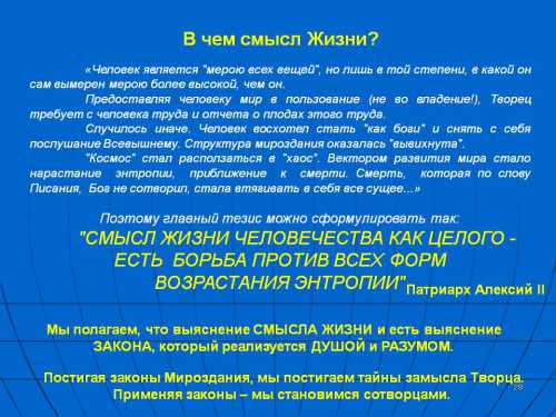 В чем смысл жизни философия В чем смысл жизни философия